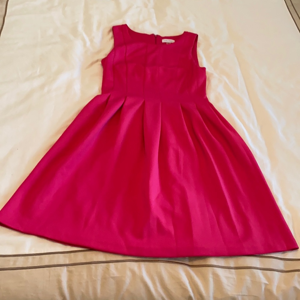 Calvin Klein pink dress